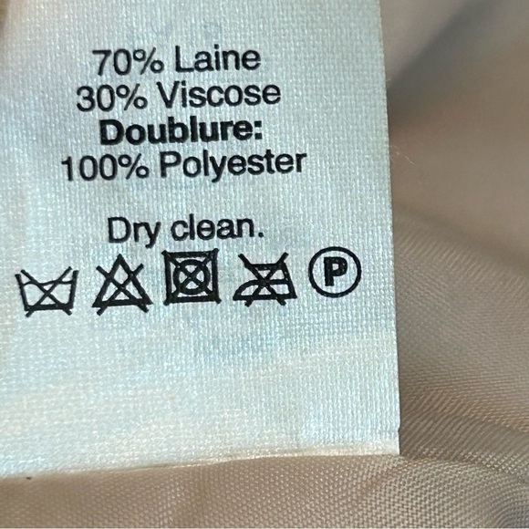 J Crew tan brown beige wool pencil skirt Sz 12 - Picture 8 of 12